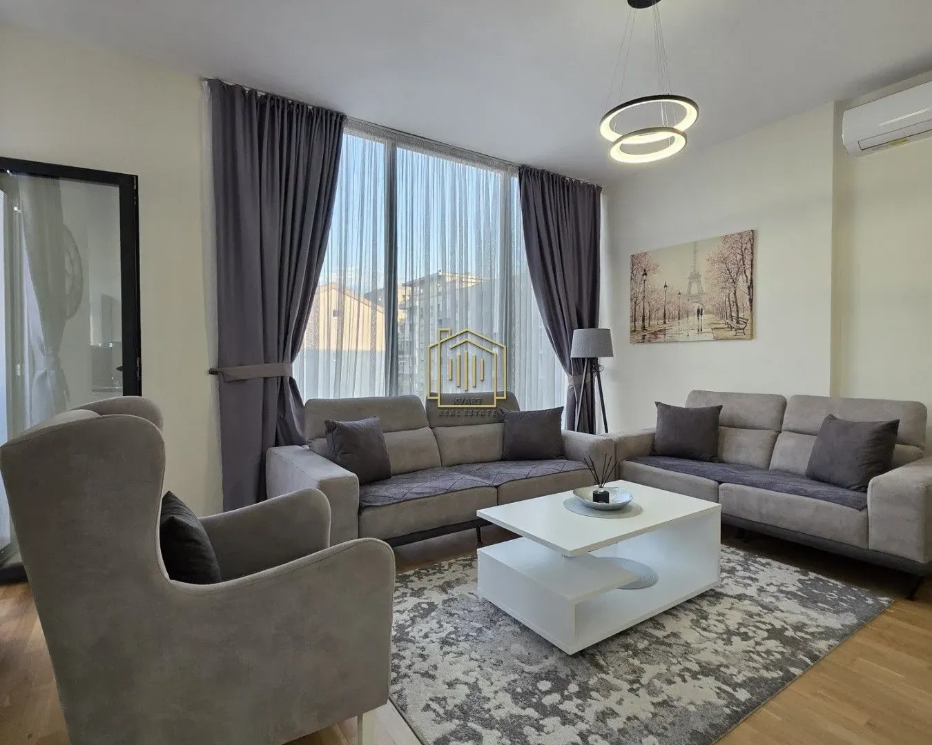 Rent, two bedroom apartment, 68m², Blok 9, Podgorica