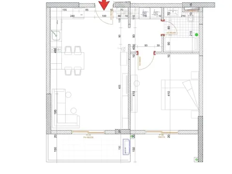 Sale, one bedroom apartment, 57m², Bjeliši, Bar - image 11