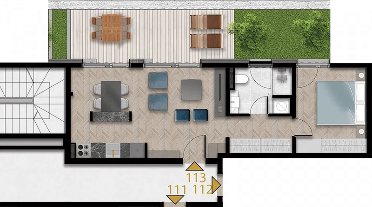 Prodaja, jednosoban stan, 68m², Tivat, Crna Gora