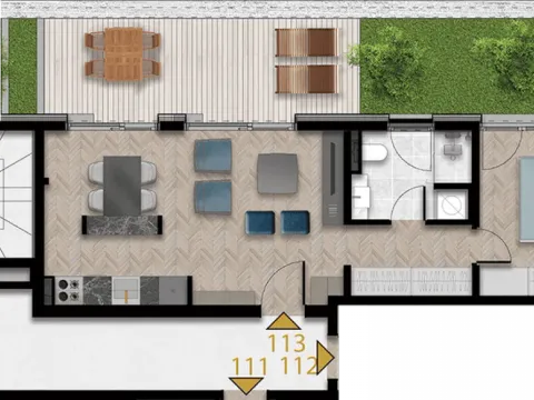 Prodaja, jednosoban stan, 68m², Tivat, Crna Gora