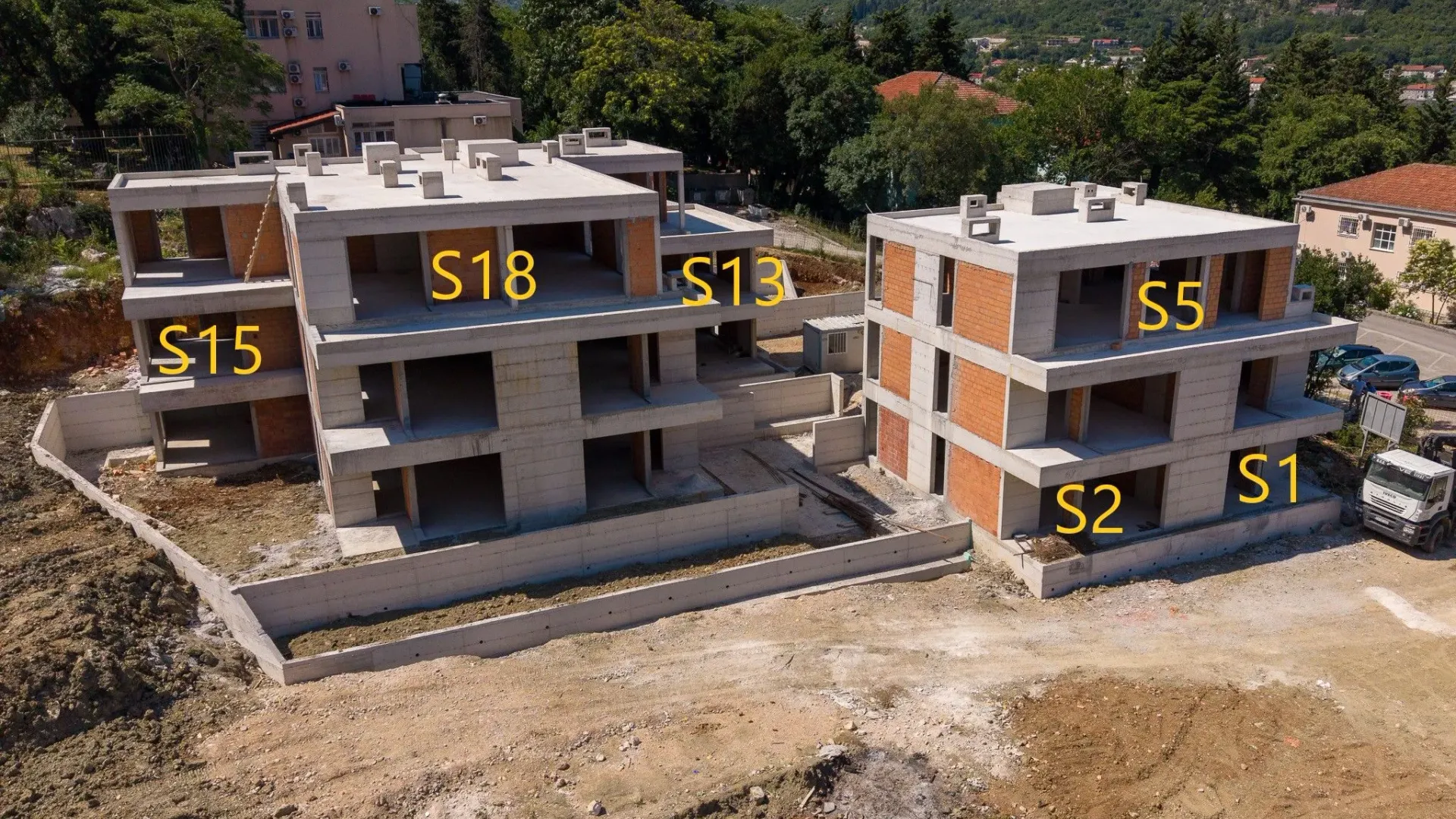 Sale, three bedroom apartment, 86m², Dobrota, Kotor