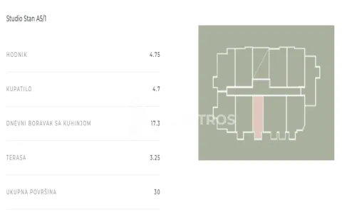 Floor plan showing the room layout and square footage. - image 3