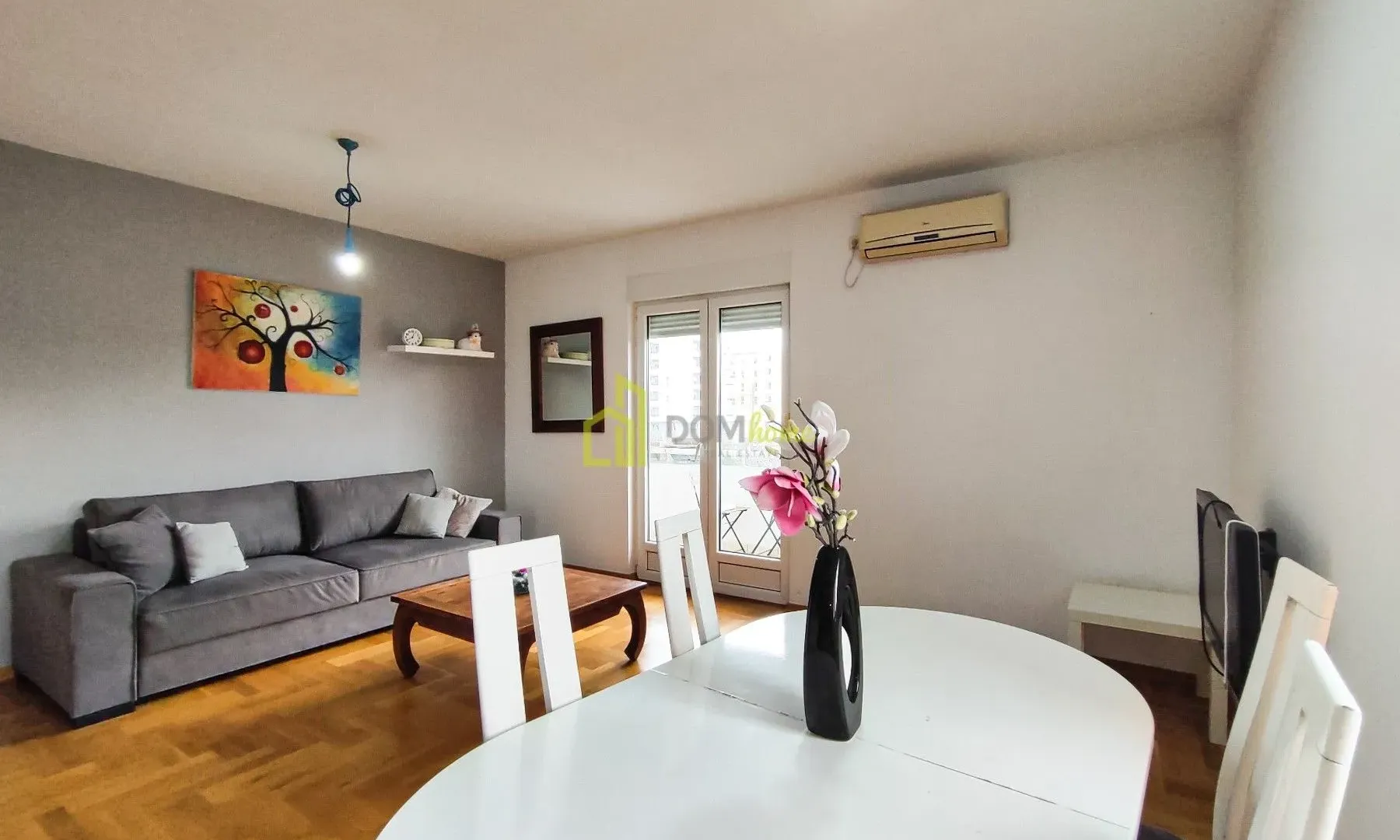 Izdavanje, jednosoban stan, 55m², Zabjelo, Podgorica