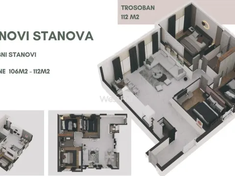 Prodaja, jednosoban stan, 40m², Bečići, Budva - image 13