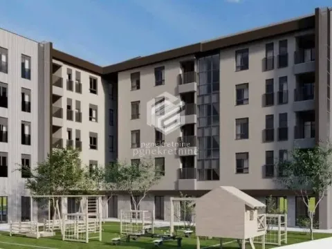 Sale, one bedroom apartment, 44m², Stari Aerodrom, Podgorica