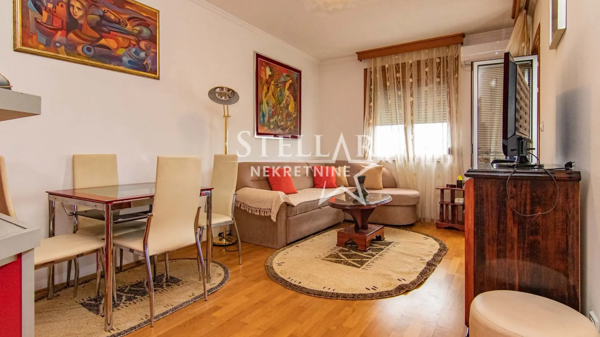 Rent, one bedroom apartment, 37m², Pobrežje, Podgorica