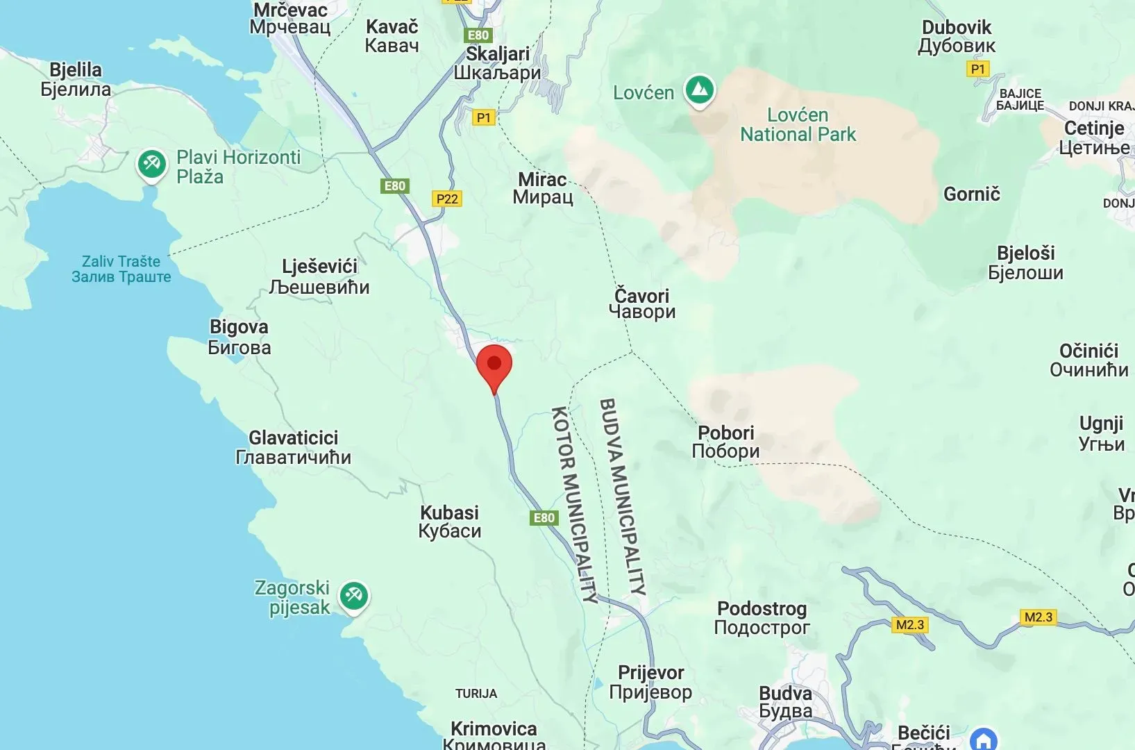 Prodaja, plac, 1495m², Kotor, Crna Gora