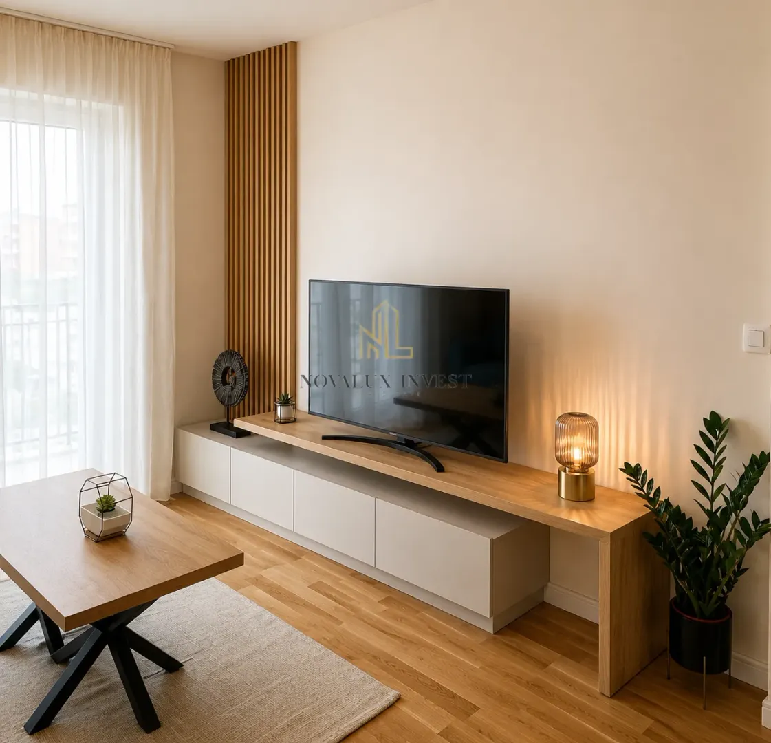 Rent, one bedroom apartment, 42m², Pobrežje, Podgorica