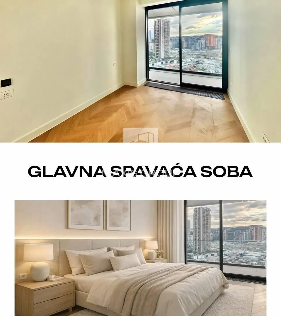 Sale, two bedroom apartment, 198m², Savski Venac, Beograd