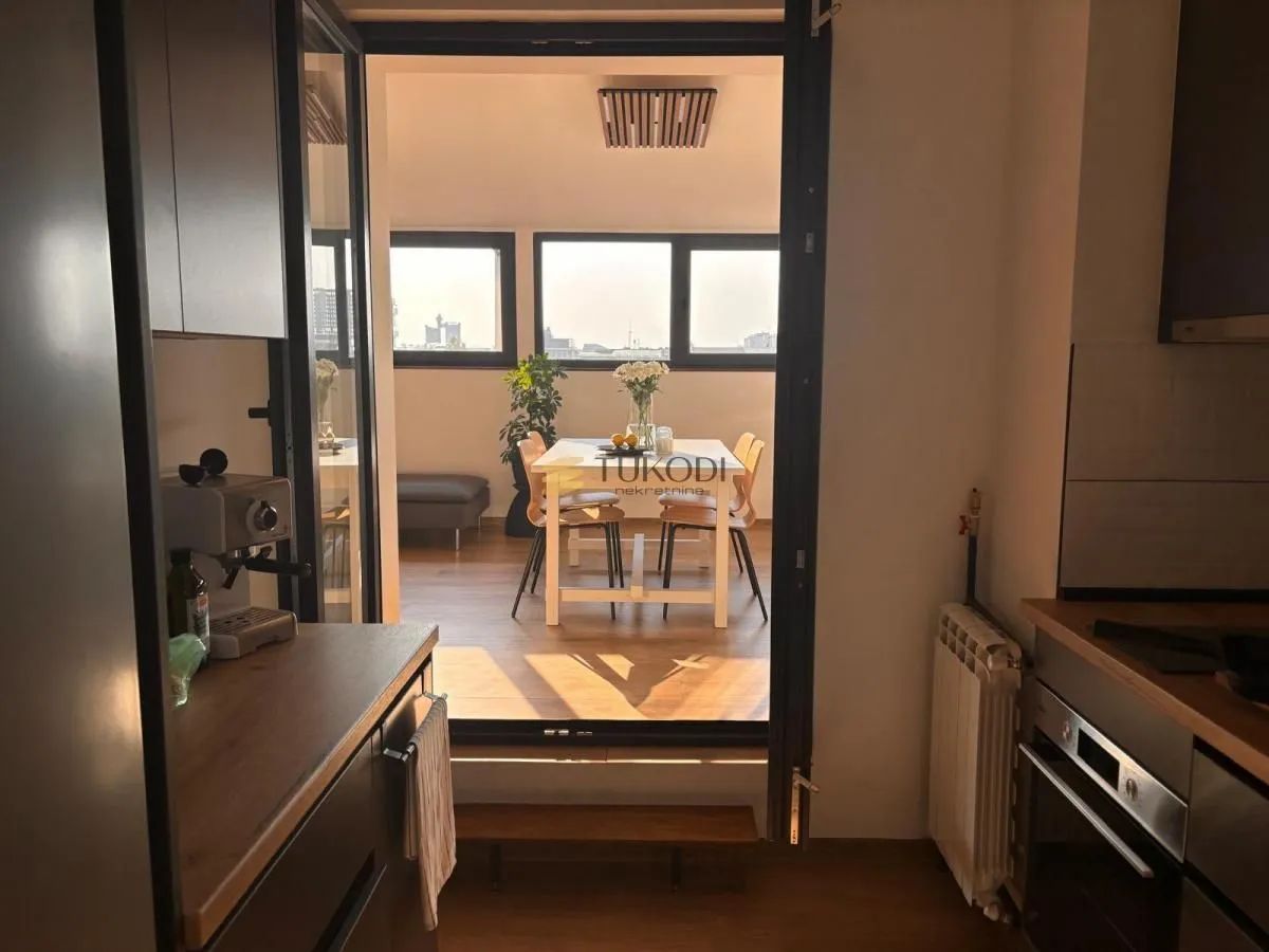 Rent, one bedroom apartment, 60m², Novi Beograd Blok 21, Novi Beograd Sve Podlokacije