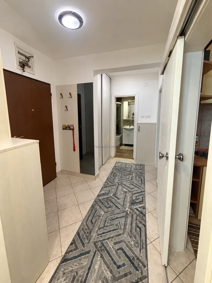 Izdavanje, jednosoban stan, 46m², Stari Aerodrom, Podgorica