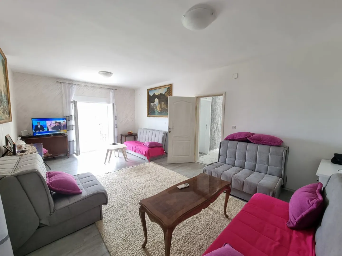 Rent, two bedroom apartment, 120m², Sveti Stefan, Budva