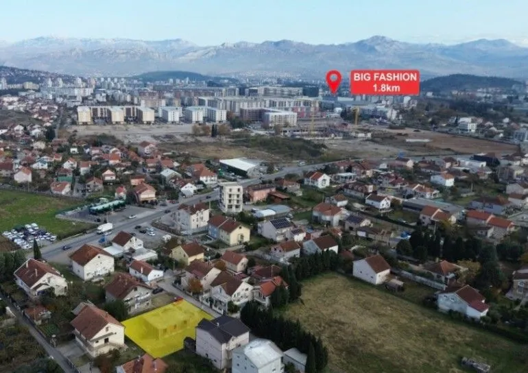 Sale, land lot, 609m², Gornja Gorica, Podgorica