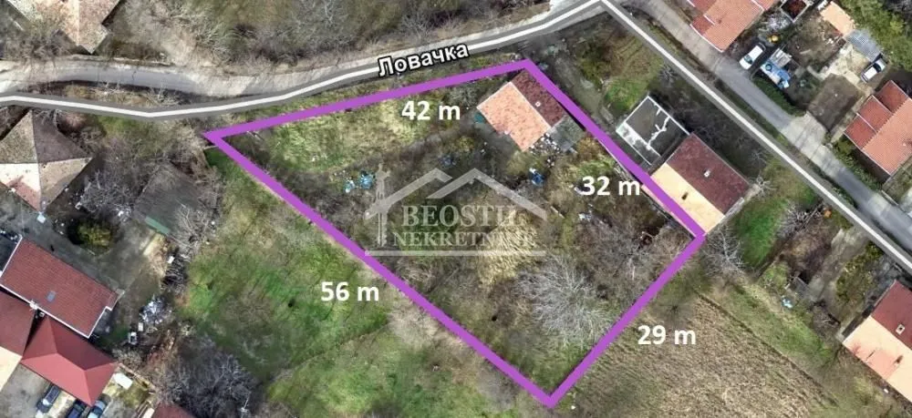 Prodaja, plac, 1376m², Višnjica, Palilula Sve Podlokacije