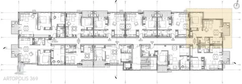 Sale, two bedroom apartment, 50m², Veliki Mokri Lug, Zvezdara Sve Podlokacije - image 9