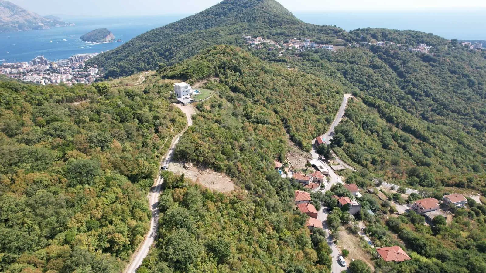 Prodaja, plac, 1000m², Prijevor, Budva