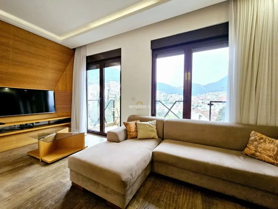 Rent, one bedroom apartment, 44m², Lazi, Budva