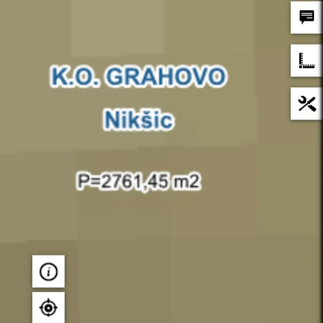 Prodaja, plac, 2761m², Grahovo, Nikšić