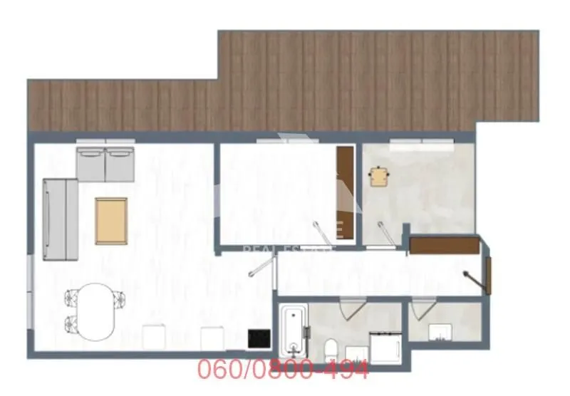 Prodaja, dvosoban stan, 86m², Pančevo, Srbija