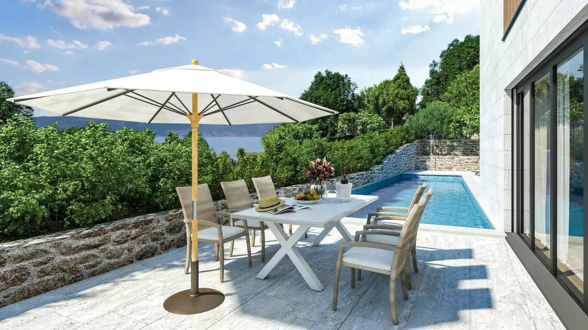 Sale, two bedroom apartment, 246m², Donja Lastva, Tivat