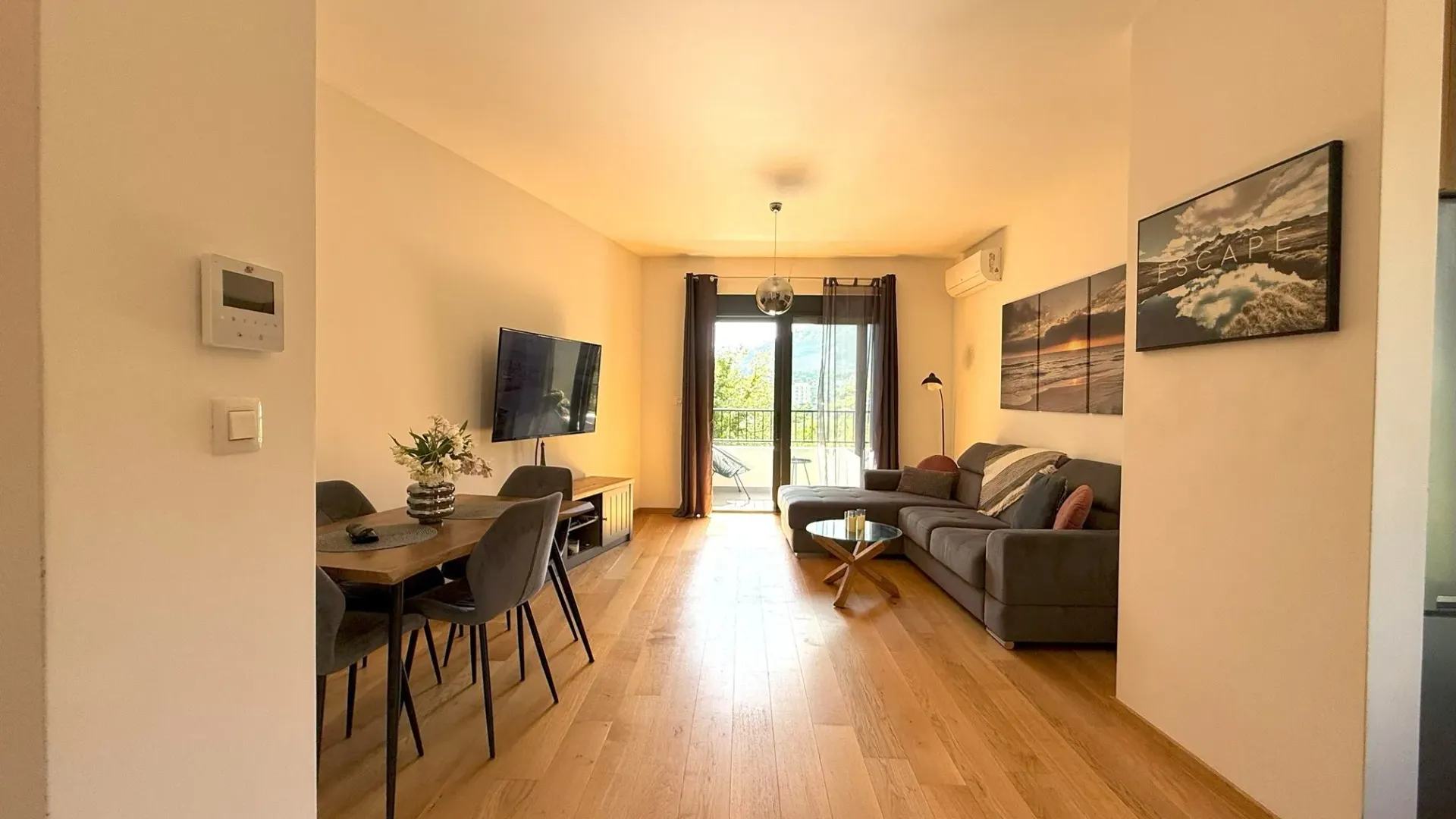 Izdavanje, jednosoban stan, 50m², Bečići, Budva