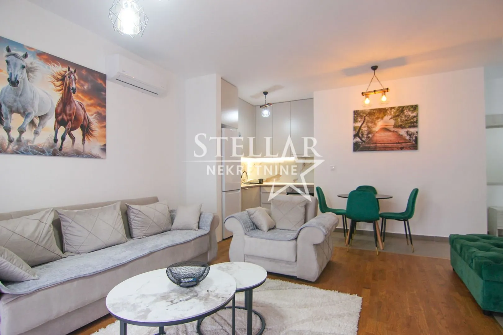 Rent, one bedroom apartment, 56m², 1 maj, Podgorica