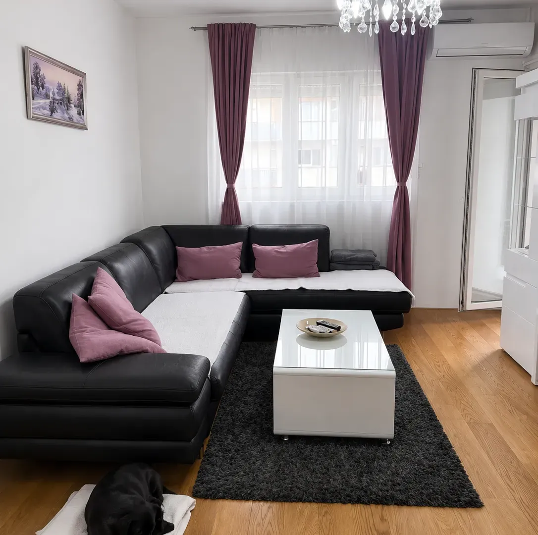 Rent, one bedroom apartment, 49m², Central Point, Podgorica