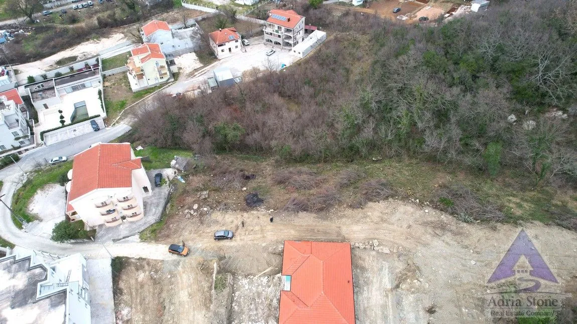 Prodaja, plac, 1250m², Prijevor, Budva