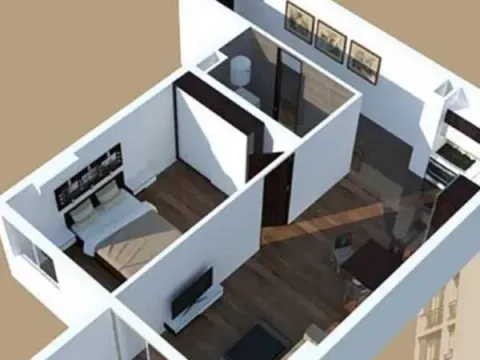 Izdavanje, jednosoban stan, 59m², Centar, Podgorica - image 3