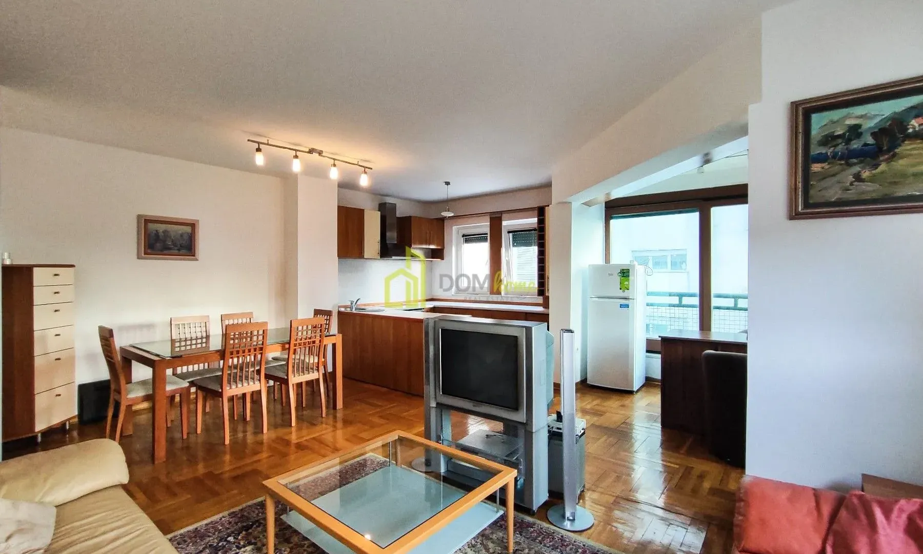 Rent, one bedroom apartment, 58m², Momišići, Podgorica