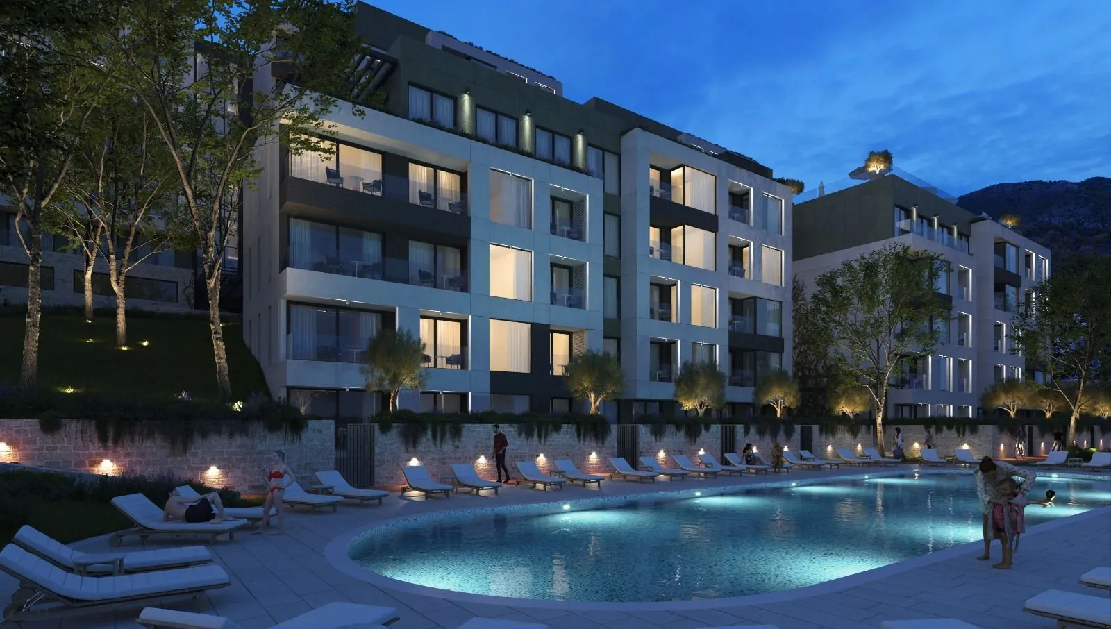 Sale, studio apartment, 27m², Mrčevac, Tivat