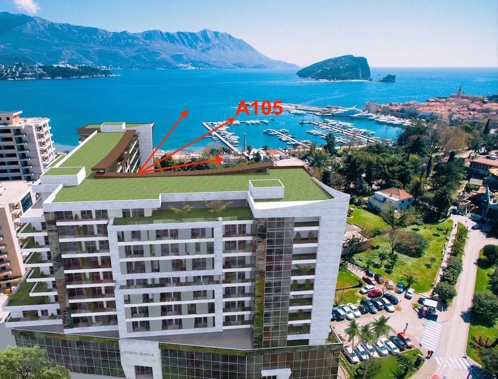 Sale, two bedroom apartment, 102m², Budva, Crna Gora