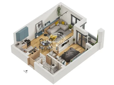 Prodaja, dvosoban stan, 50m², Centar, Kragujevac - image 12