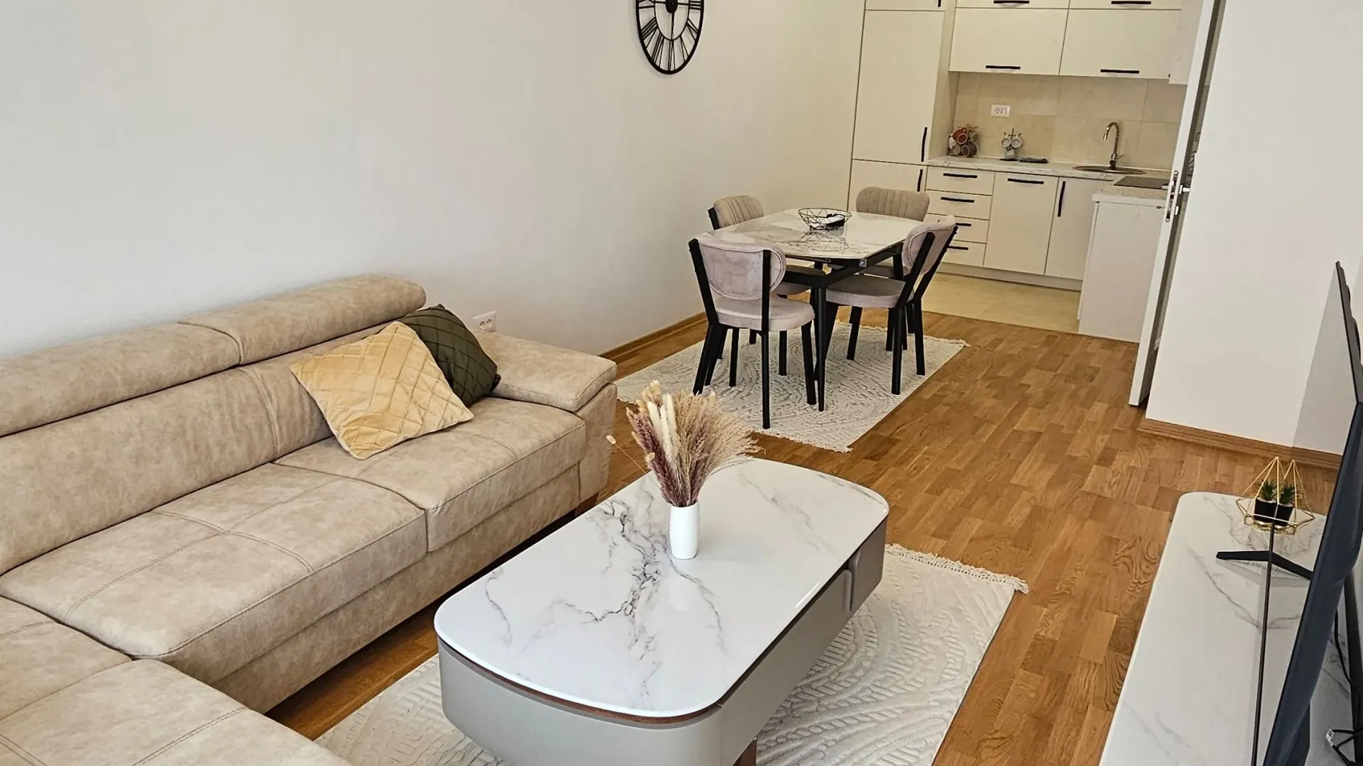 Rent, one bedroom apartment, 47m², Zabjelo, Podgorica