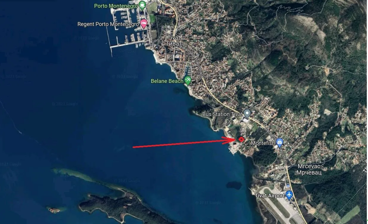 Prodaja, plac, 1029m², Tivat, Crna Gora