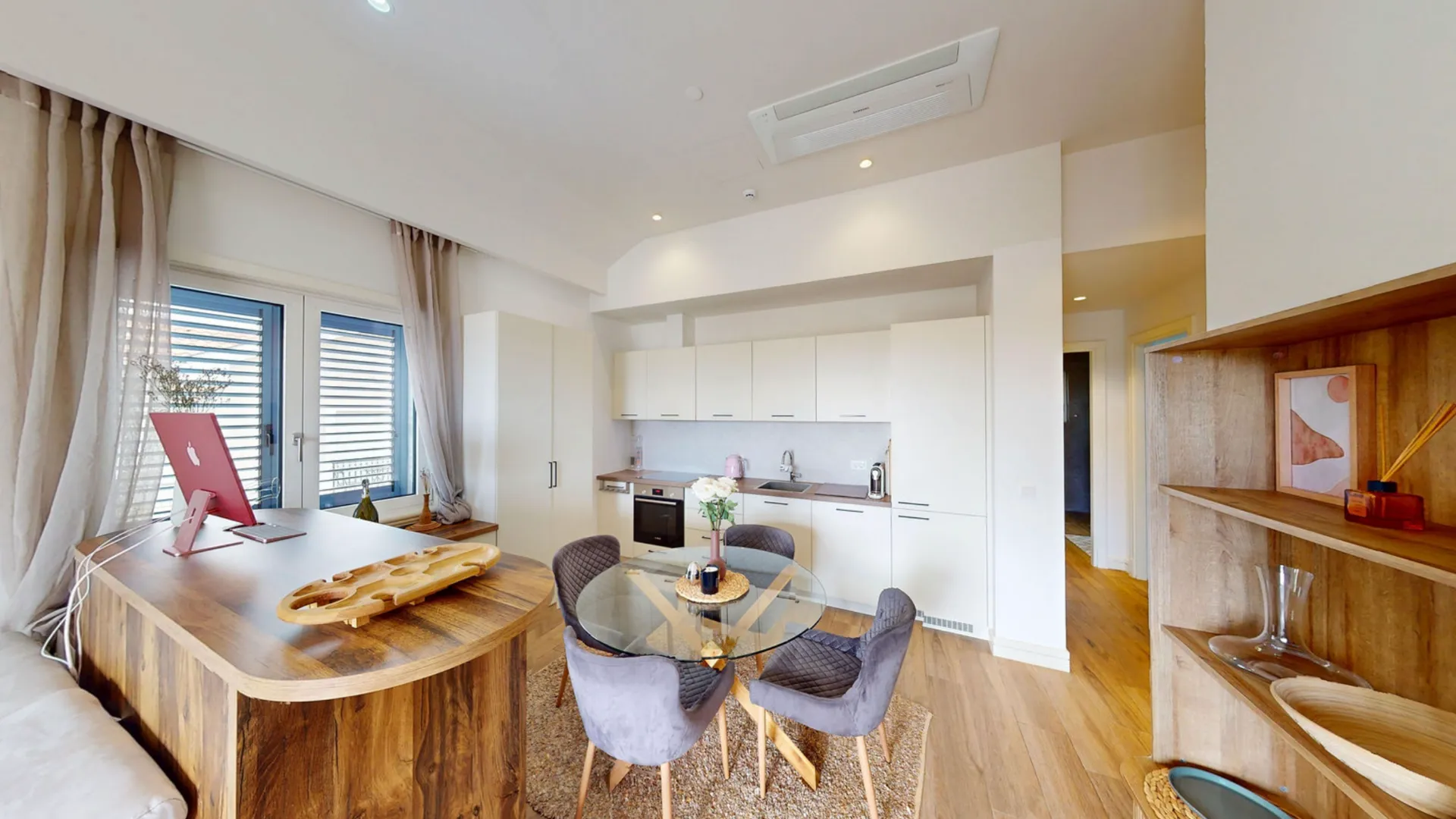 Prodaja, jednosoban stan, 59m², Luštica Bay, Tivat