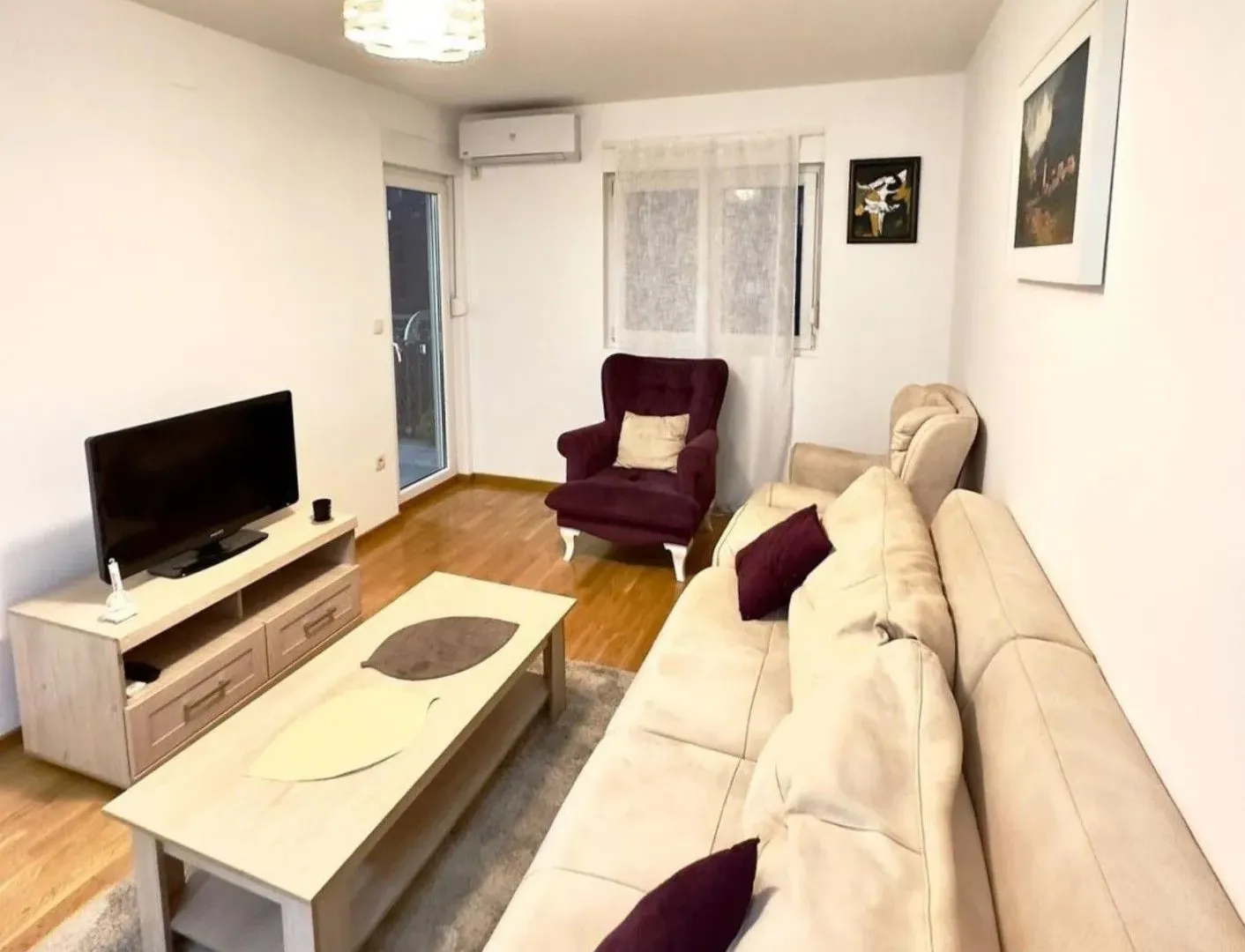 Izdavanje, jednosoban stan, 45m², Zagorič, Podgorica