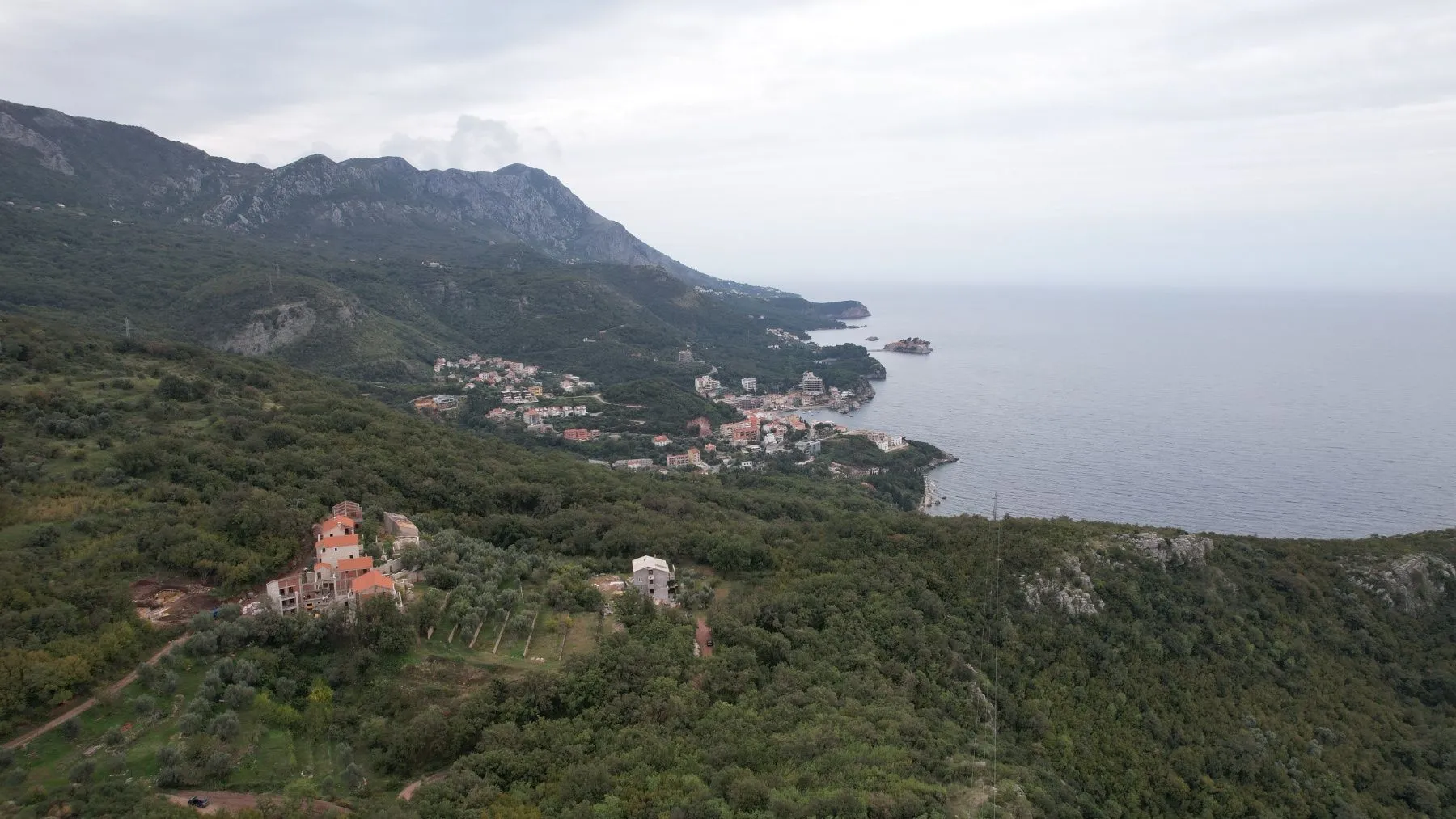 Prodaja, plac, 5100m², Rafailovići, Budva