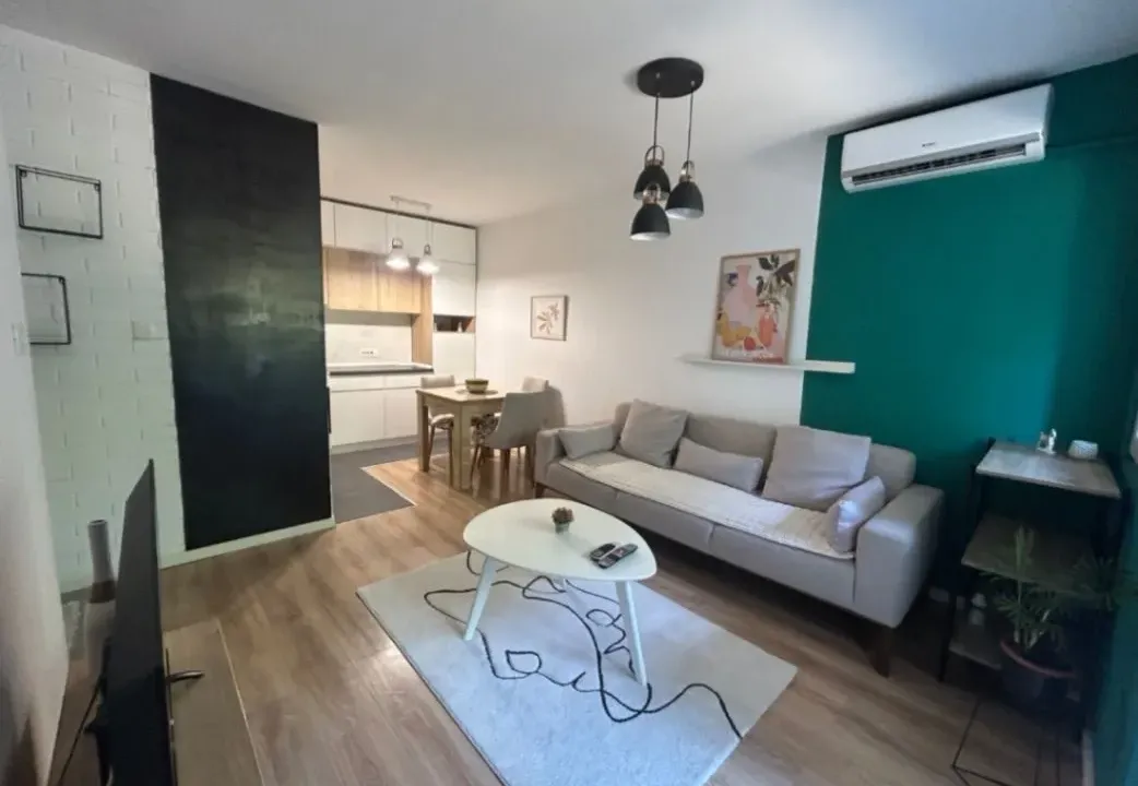 Rent, one bedroom apartment, 38m², Blok 5, Podgorica
