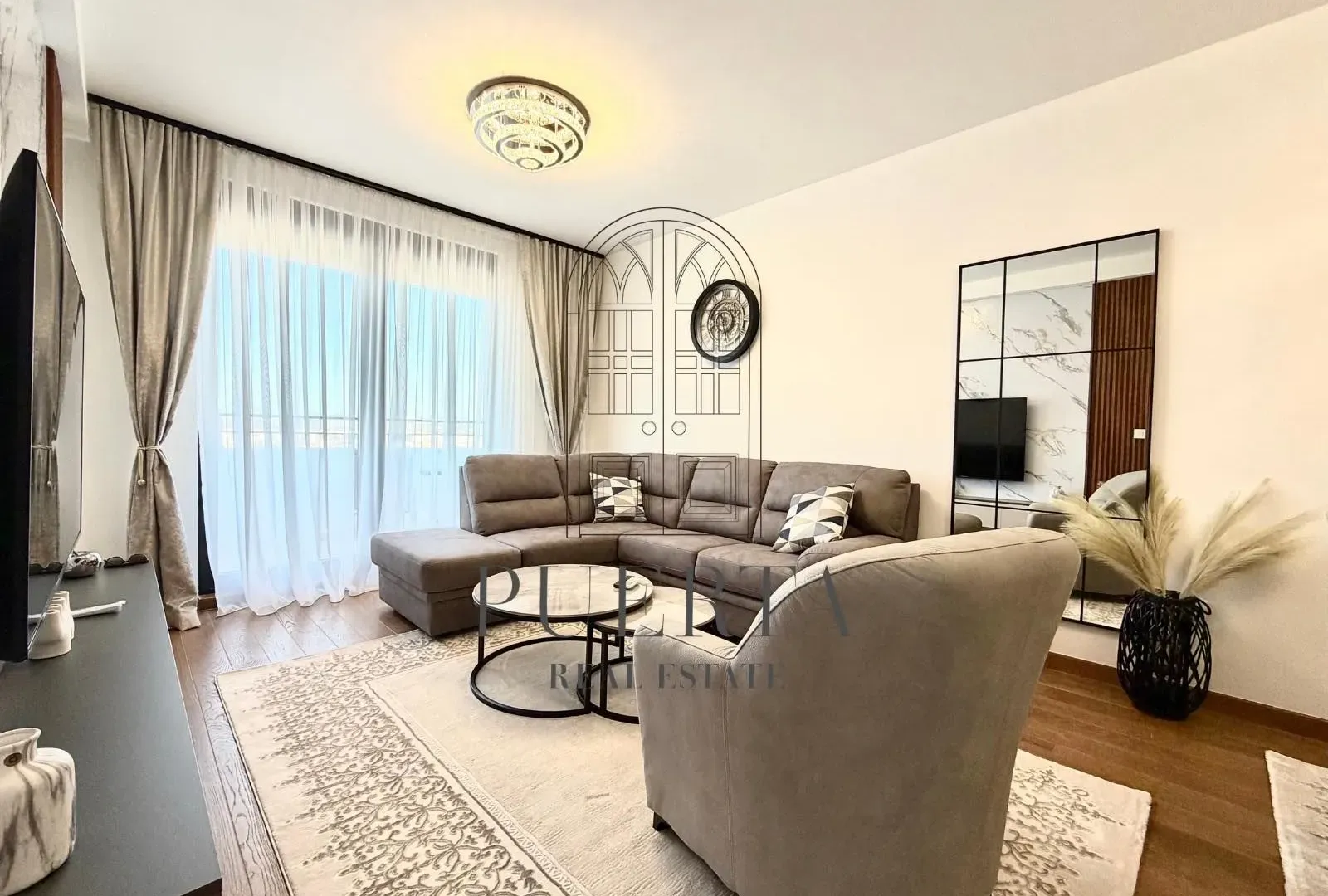 Rent, two bedroom apartment, 74m², Tološka šuma, Podgorica