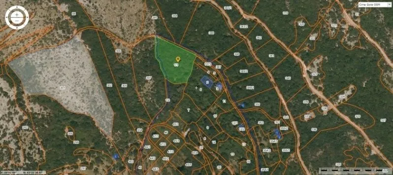 Prodaja, plac, 4068m², Risan, Kotor