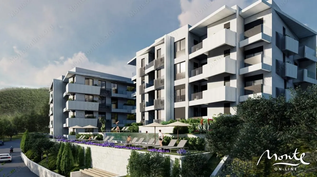 Sale, one bedroom apartment, 54m², Petrovac, Budva