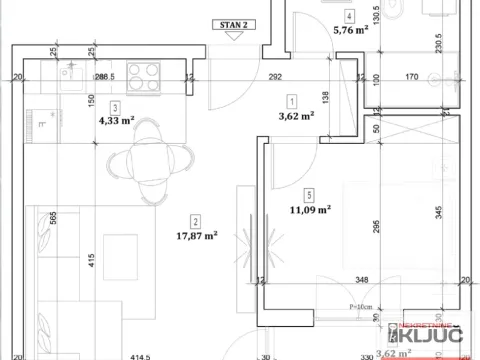 Prodaja, dvosoban stan, 45m², Veternička rampa, Novi Sad Sve Podlokacije - image 2