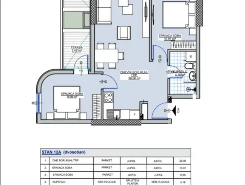 Sale, three bedroom apartment, 65m², Centar, Bar - image 3