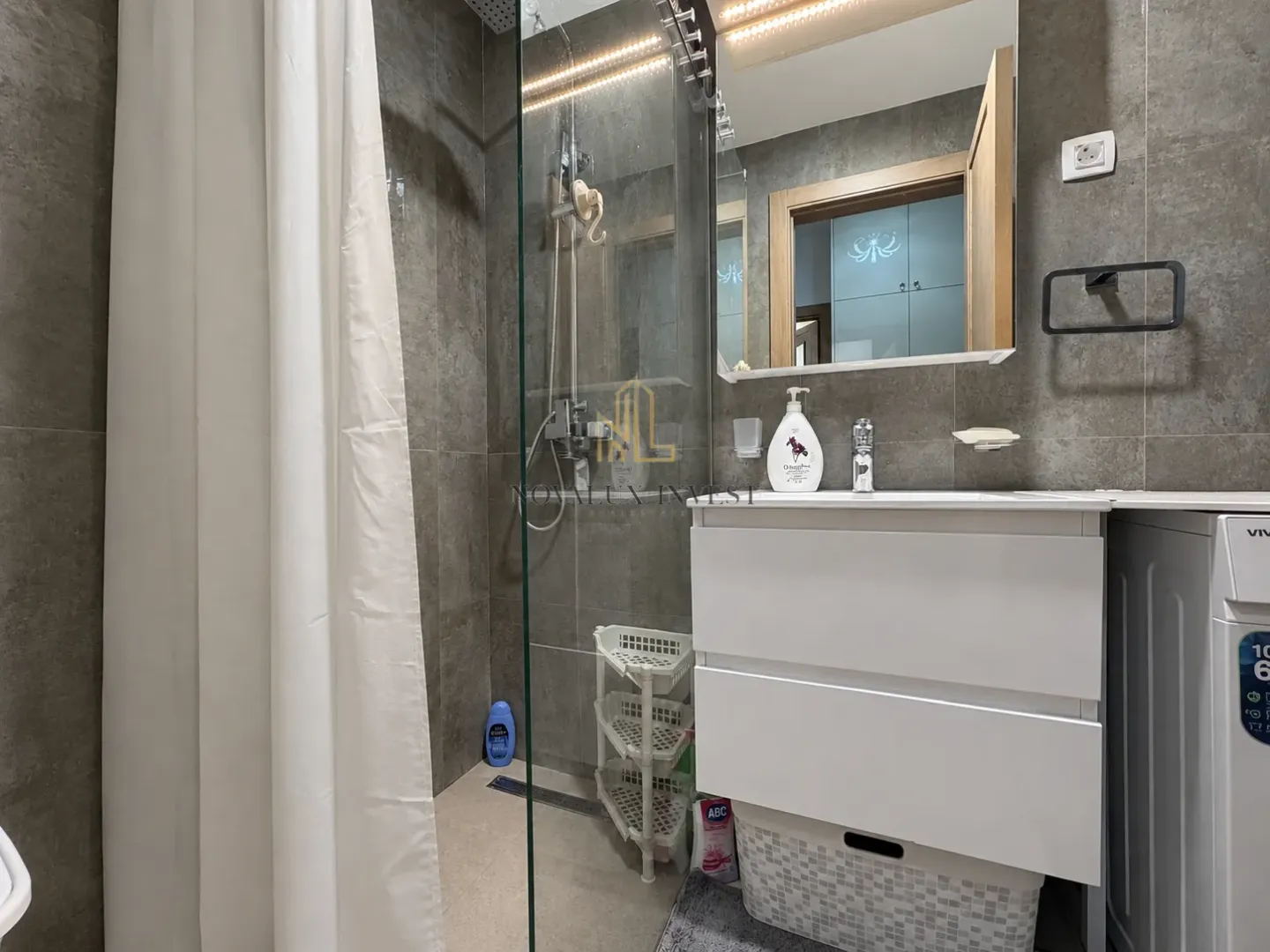 Rent, one bedroom apartment, 52m², Master Kvart, Podgorica