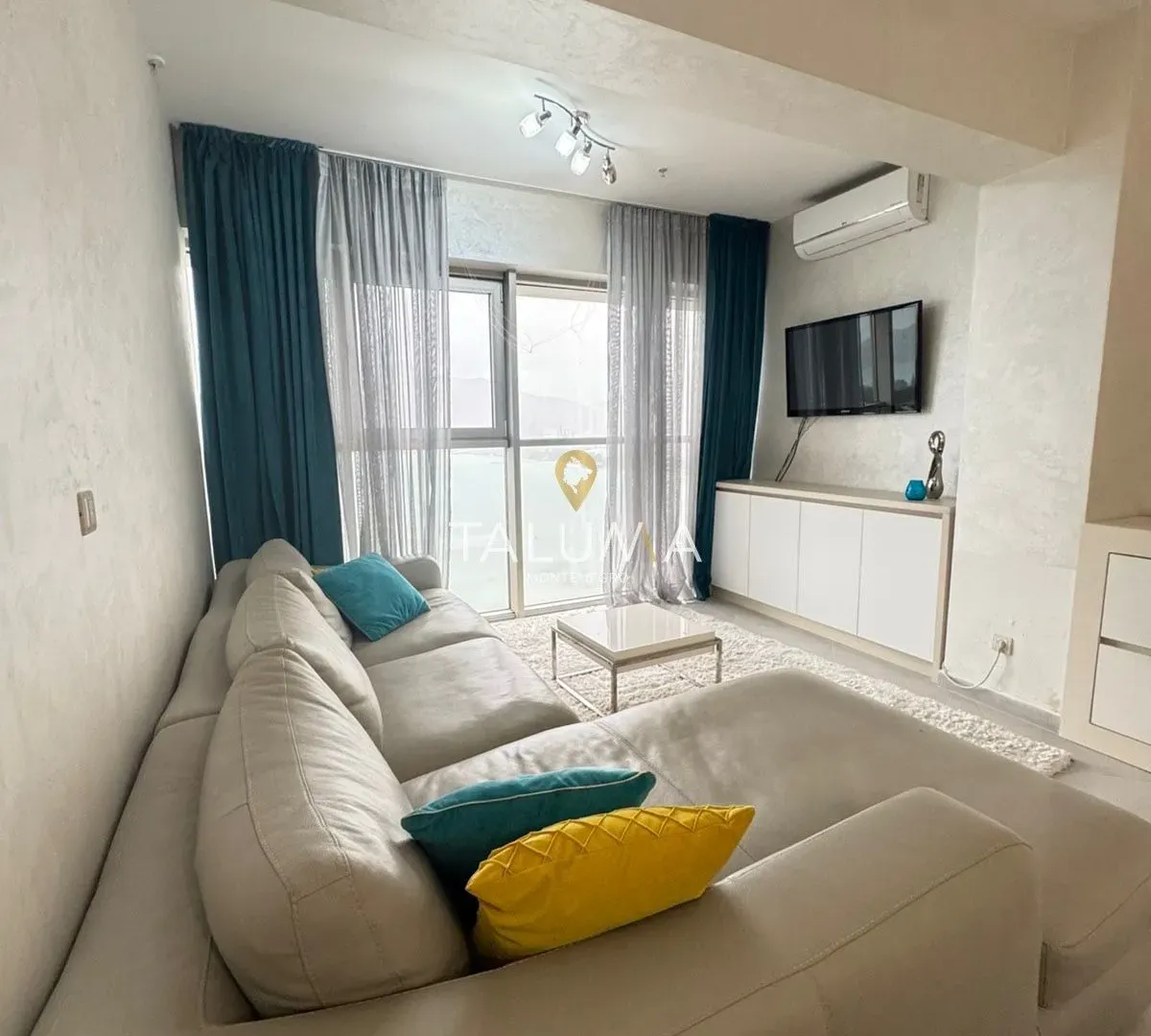 Izdavanje, jednosoban stan, 45m², Zavala, Budva