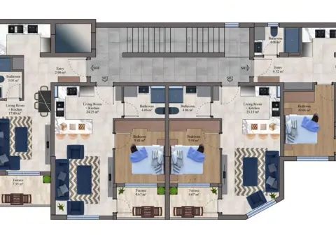 Prodaja, jednosoban stan, 54m², Budva, Crna Gora - image 28