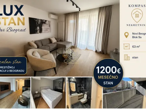 Stan in Novi Beograd Blok 9