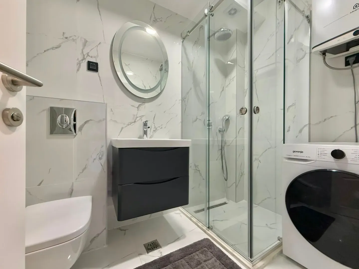 Rent, one bedroom apartment, 43m², Zabjelo, Podgorica