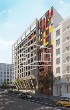 Pogled na spoljašnjost moderne stambene zgrade sa ulicom u prvom planu. - image 16